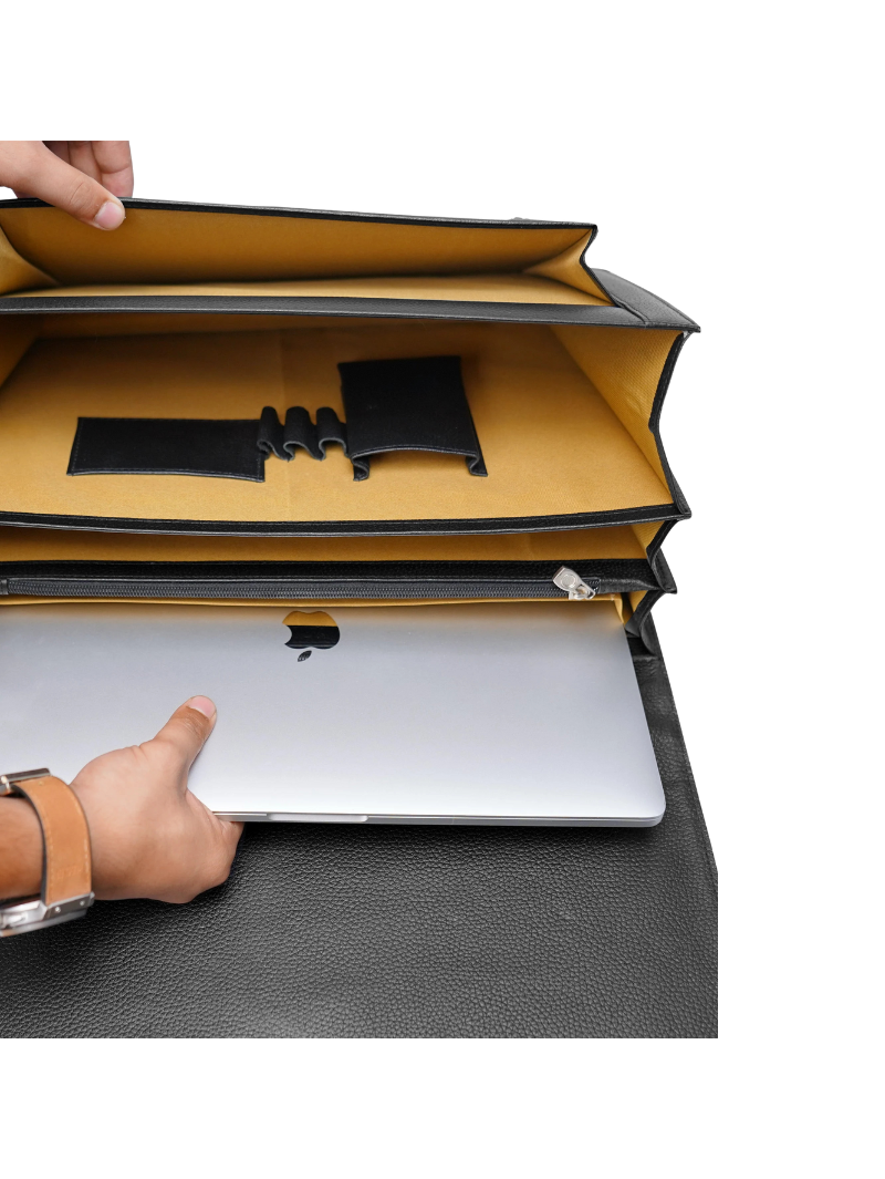 Asli Leather Office Bag - Image 21