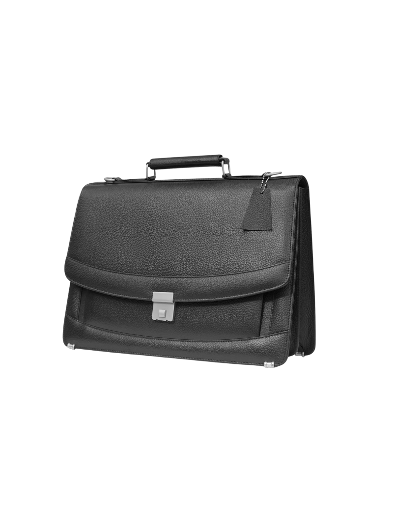 Asli Leather Office Bag - Image 12