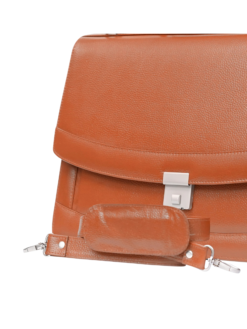Asli Leather Office Bag - Image 13